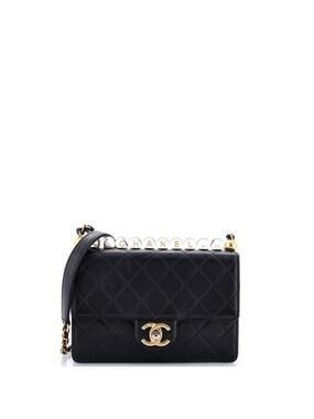 Chanel Chic Pearls Flap Bag Quilted #337403C33B